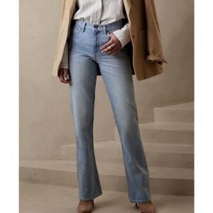 Banana Republic premium denim high rise relaxed bootcut Size 27